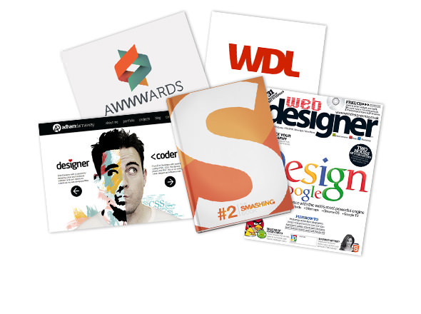 featured in books, magazines and websites