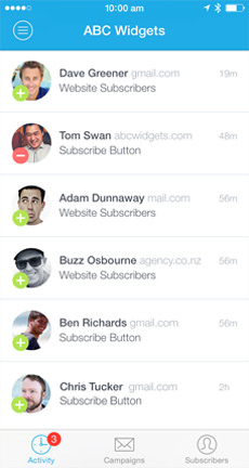 monitor iphone app design activity screen