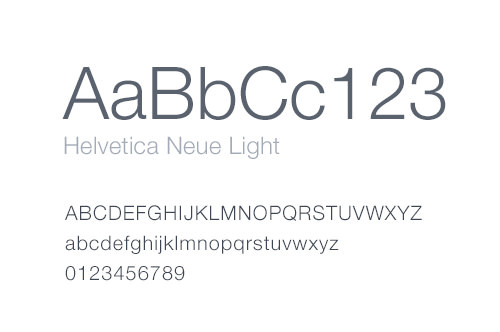 visual design typography