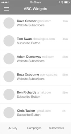 monitor iphone app wireframe activity screen