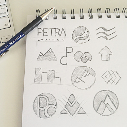 logo sketch