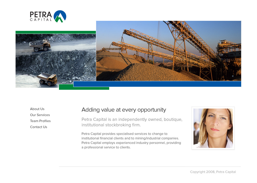 homepage design