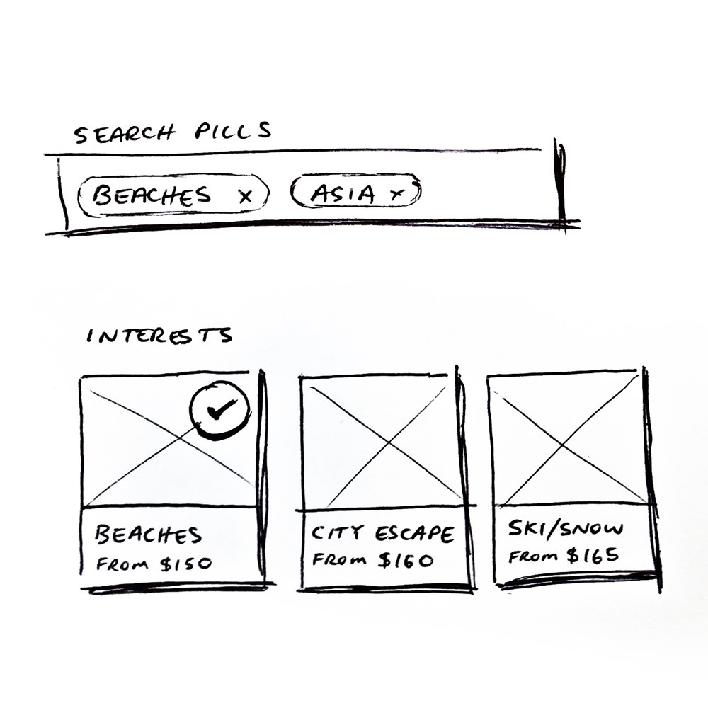 Broad flight search concept sketch