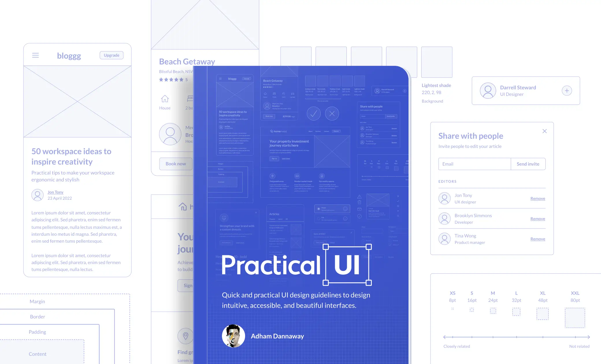 UI design book cover